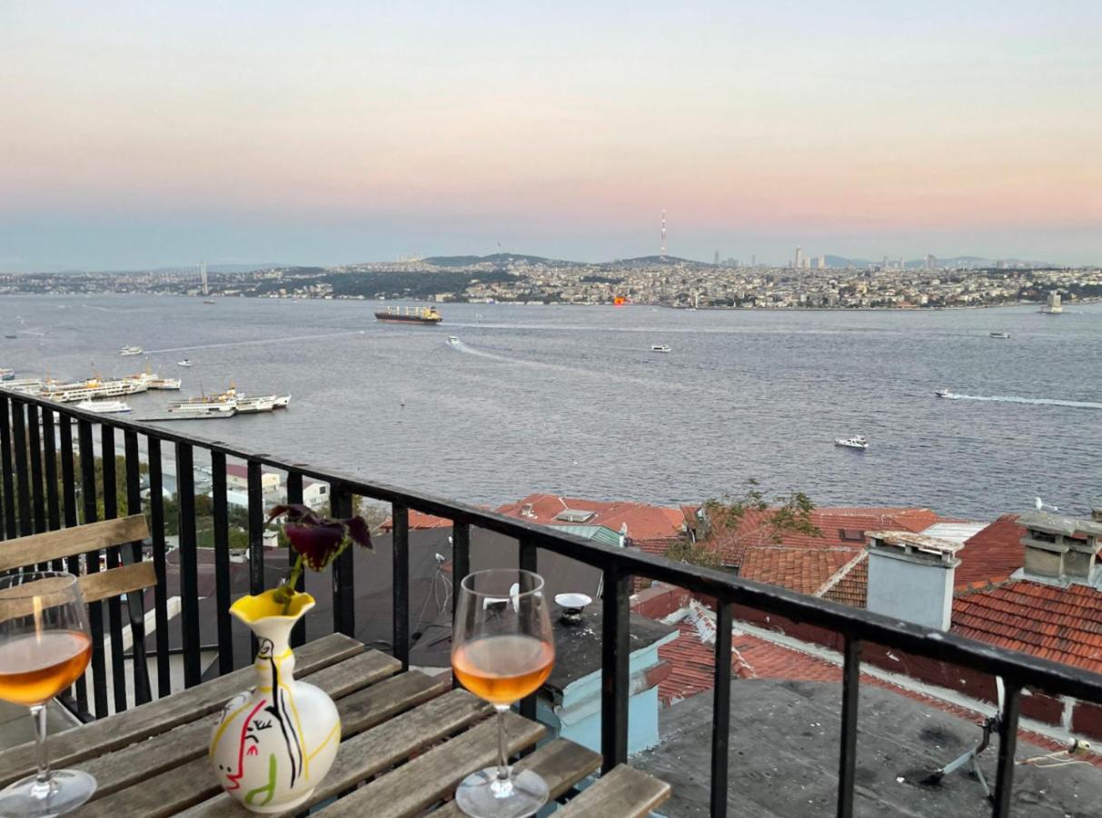 Apartmán Art Loft , 270* Full Sea View In Cihangir Istanbulská provincie Exteriér fotografie